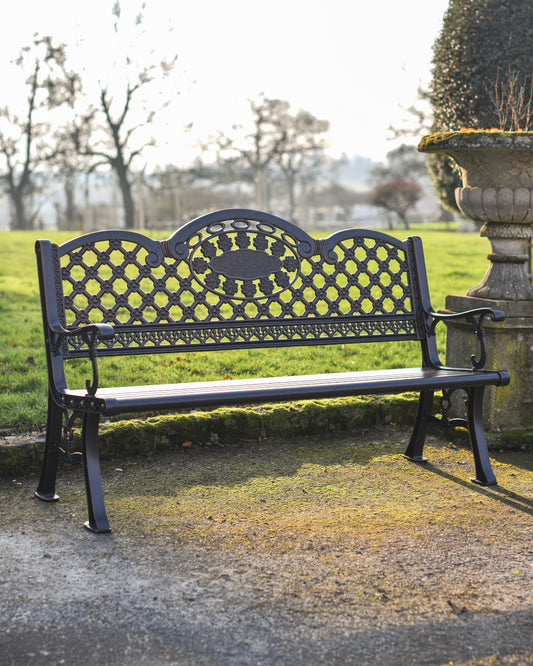 Aluminium outdoor bench