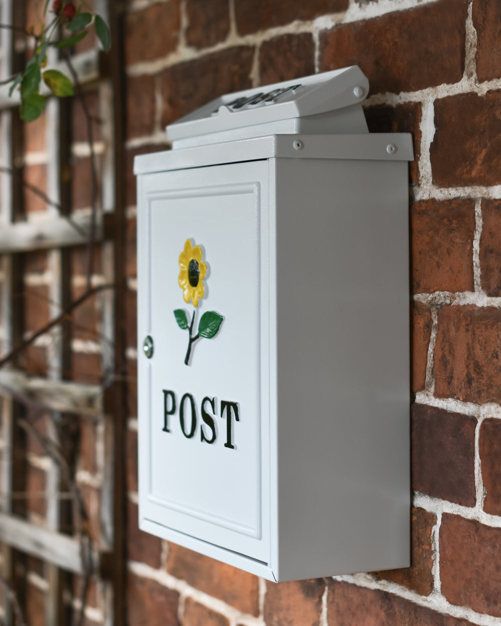 Steel mail box