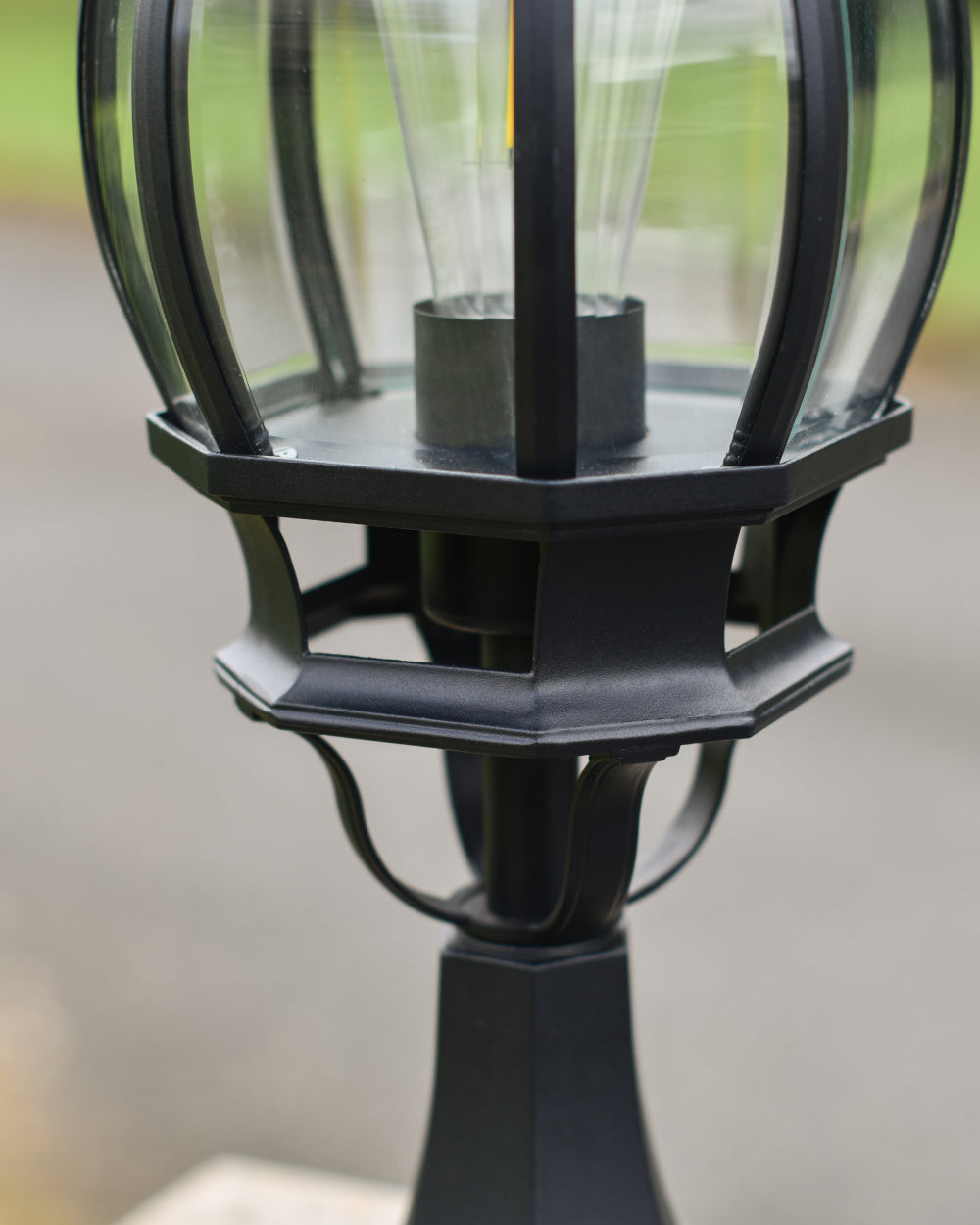 Matte-black bracket