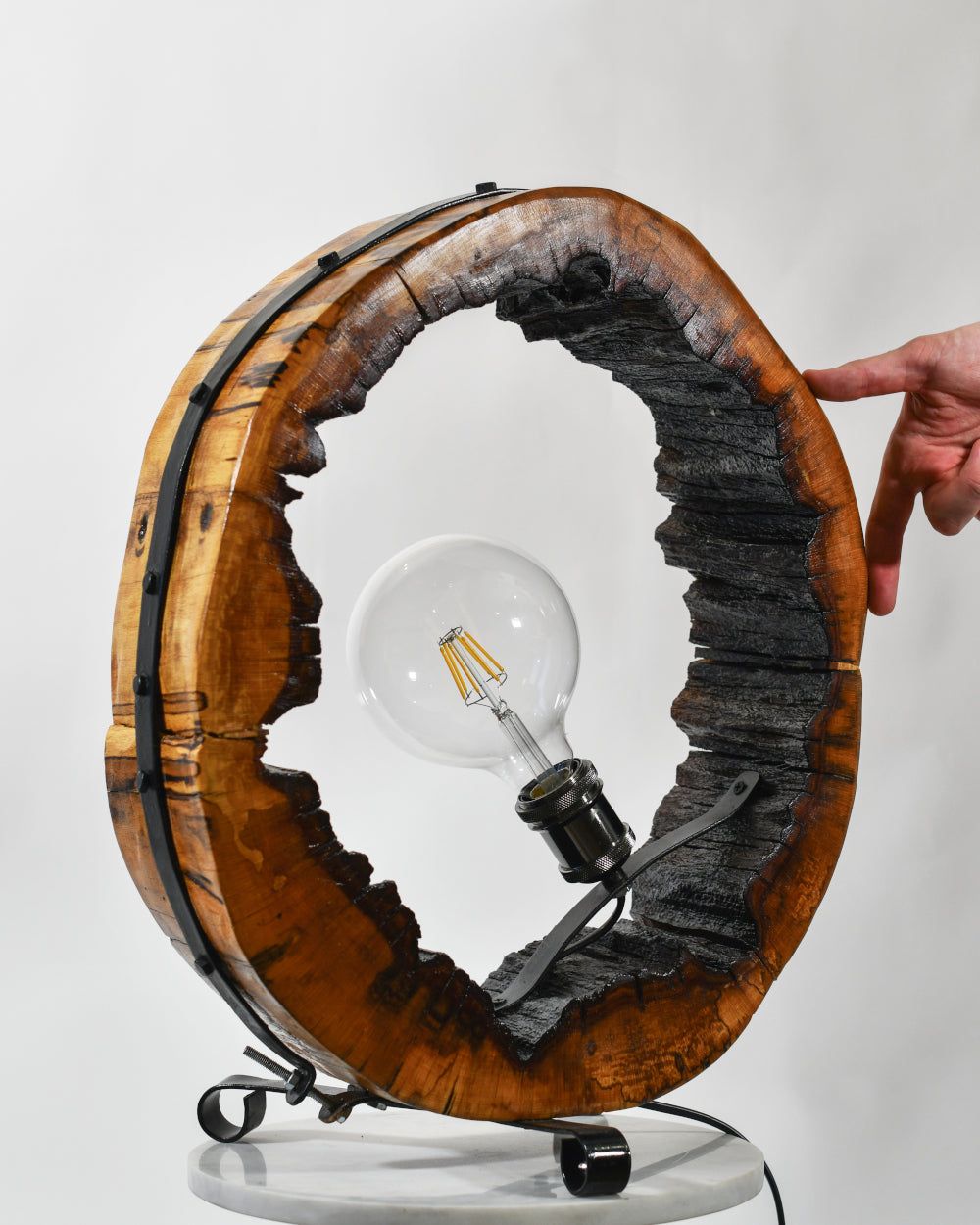 Rustic table light 