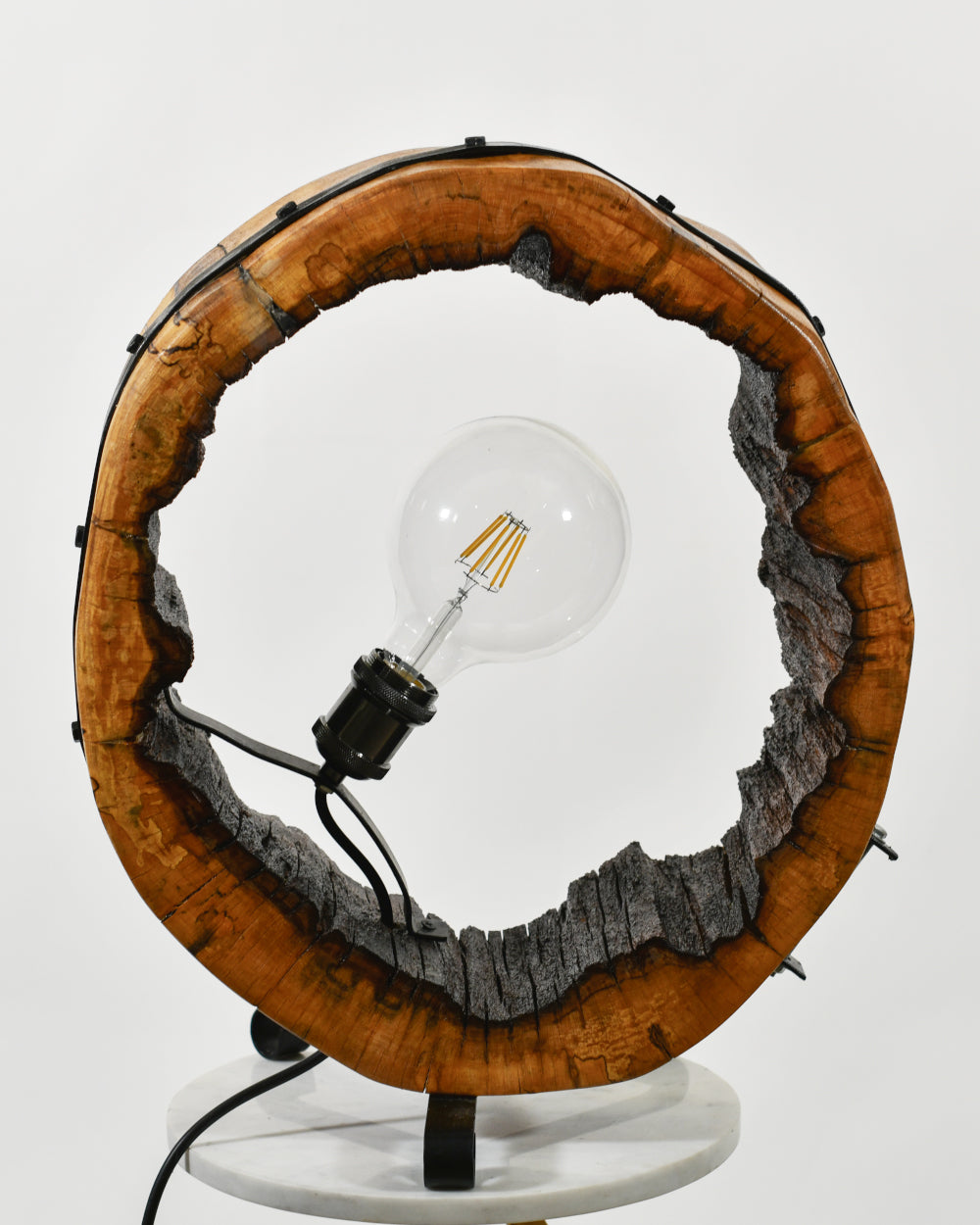 Wooden table light