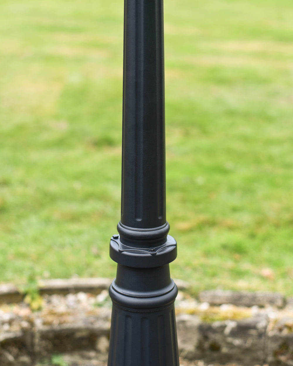 Embossed black post