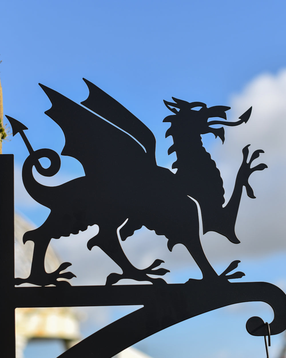 Welsh Dragon silhouette 