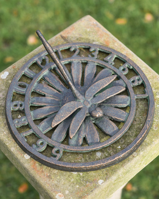 Cast Iron sundial 