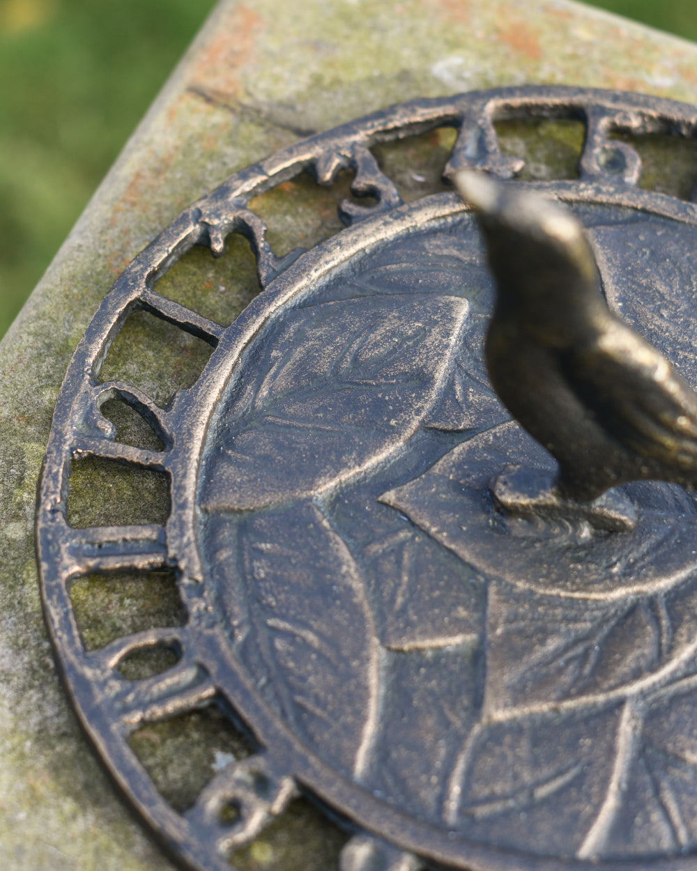 Sundial made with iron 