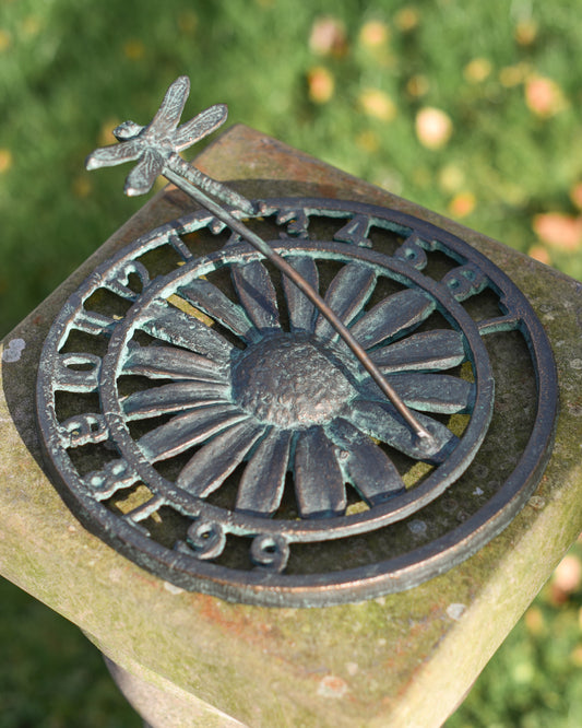 Cast Iron sundial 