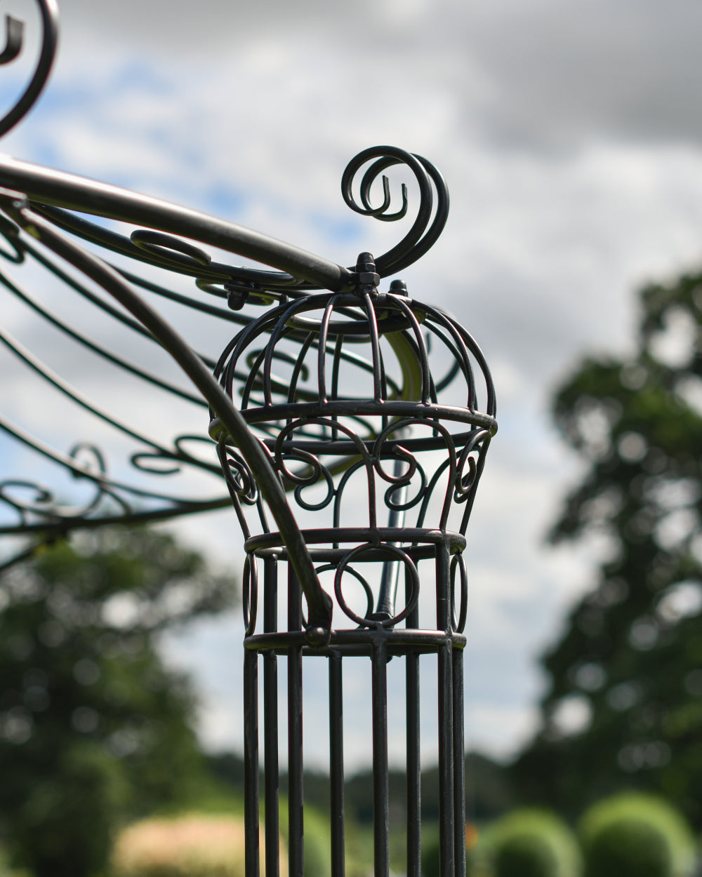 Wrought-iron pavilion 