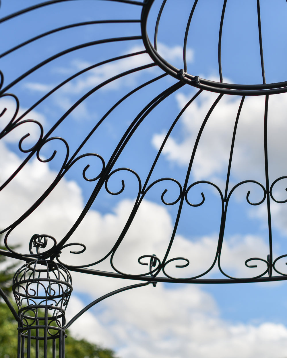Detailed gazebo roof 