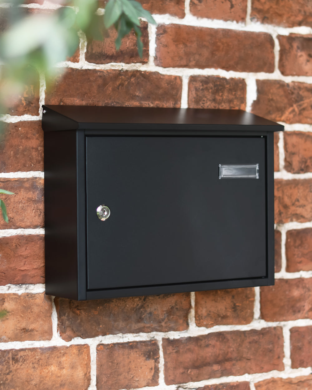 Slanted post box 
