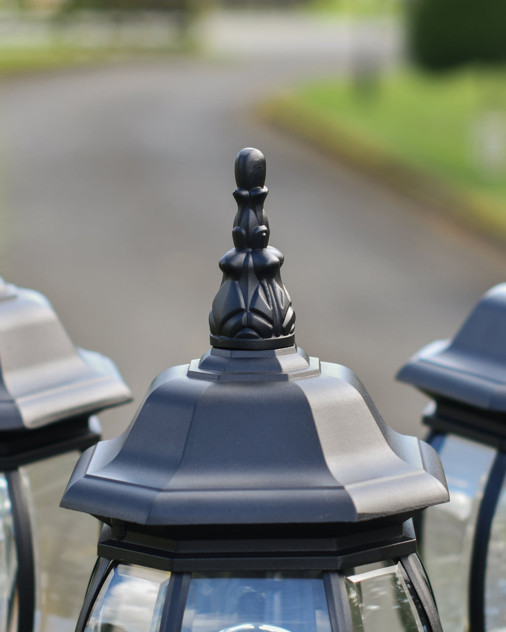 Highly decorated lantern roof 
