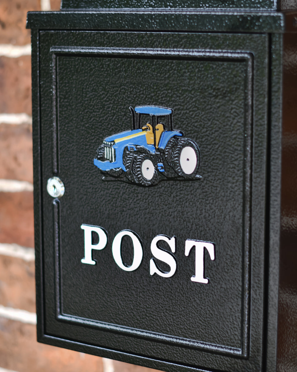 Embossed post box 