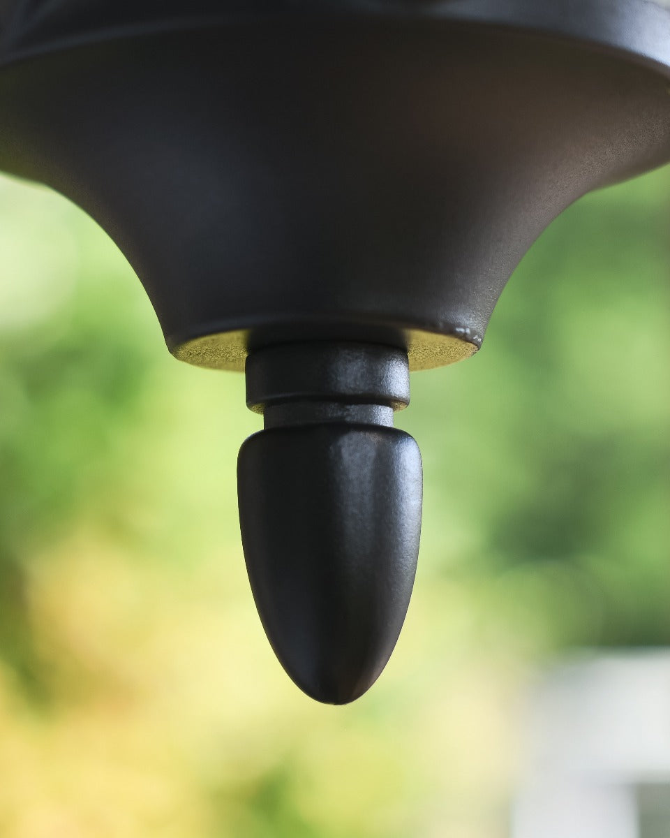 Bottom Finial in Black 