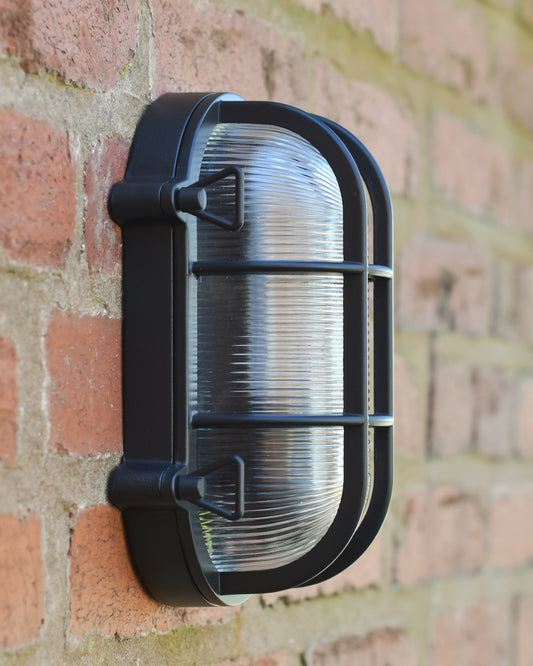 Side profile of the nautical wall light