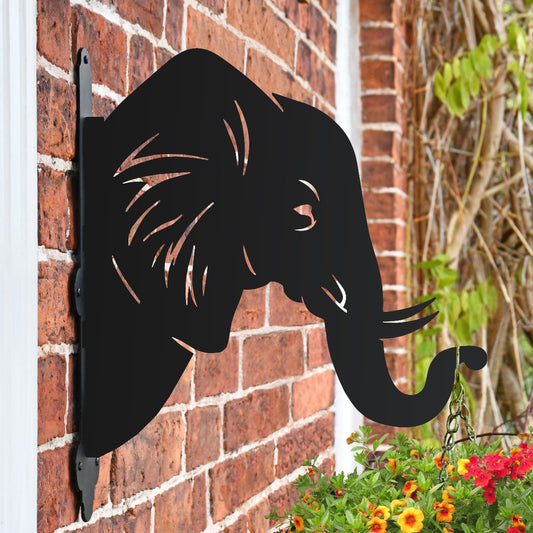 "Elephant Trunk" Garden Hanging Basket Bracket