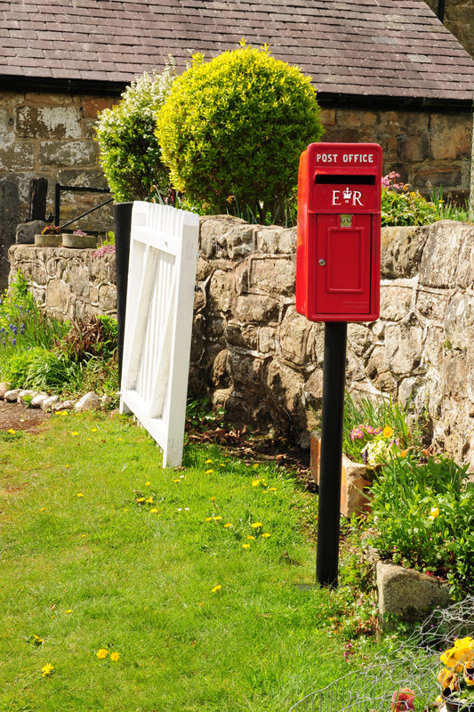 Elizabeth Regina Post Box Red