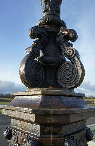 Ex-Display of 'The Emperor' Multi-Headed Lamp Post