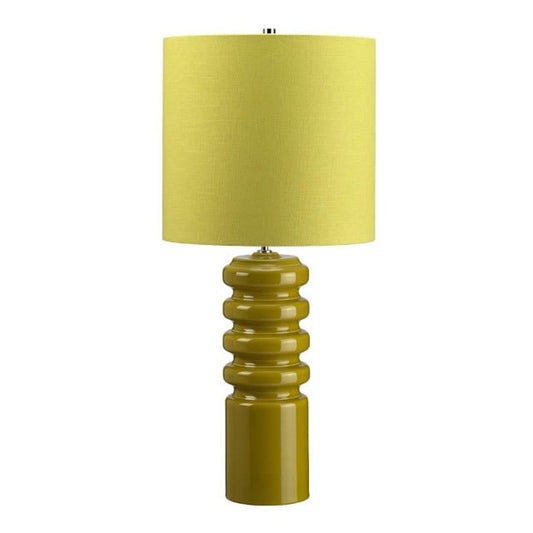 'Erlas' Lime Green Table Lamp - thumbnail