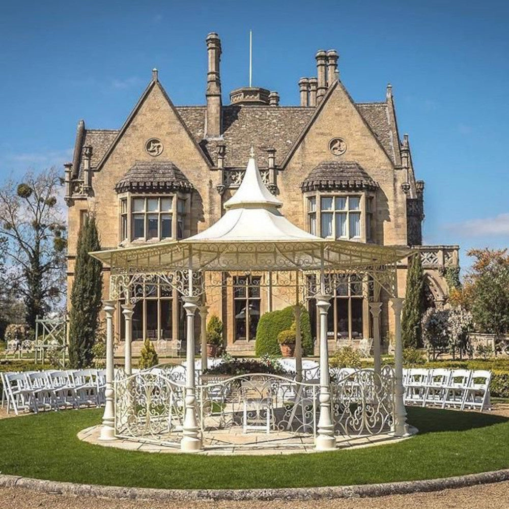 Ex-Display 'Sandleford' Opulent Cream Bandstand used in a ceremony 