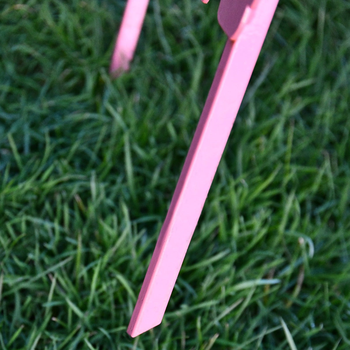 Large Standing Pig Garden Sheet Steel Silhouette Ground Spike