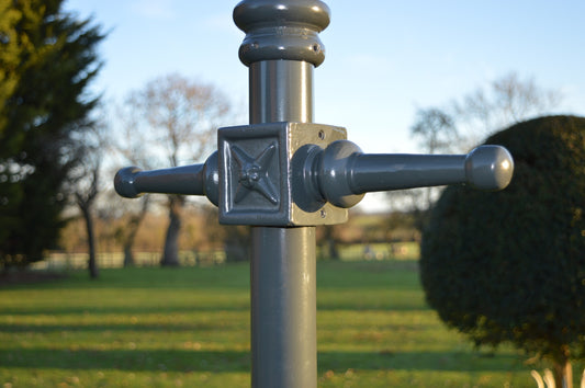 Hand Painted Green Ladder Bar Block