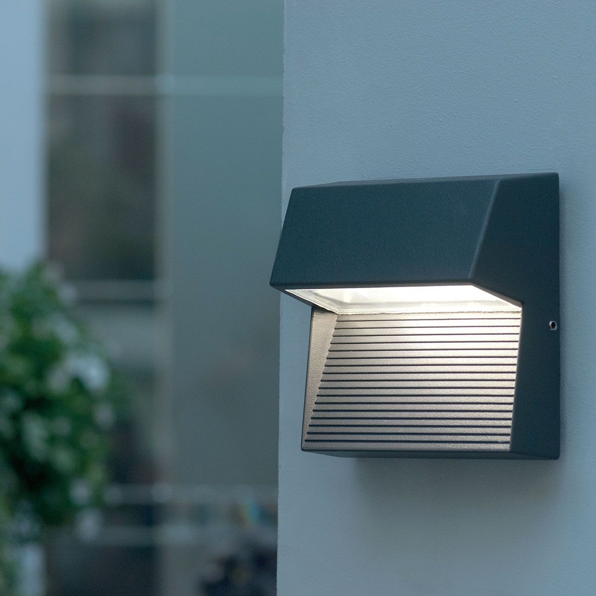 astrid square wall light in situ