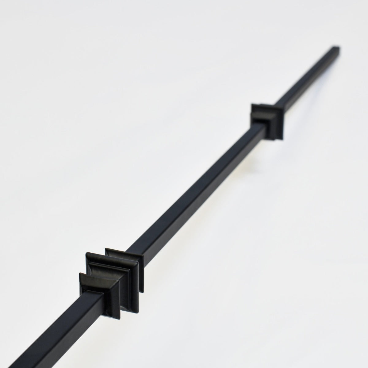 Fulcio Matte Black Double Knuckle Metal Stair Spindle