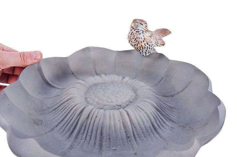 Gerbera Inspired Bird Bath