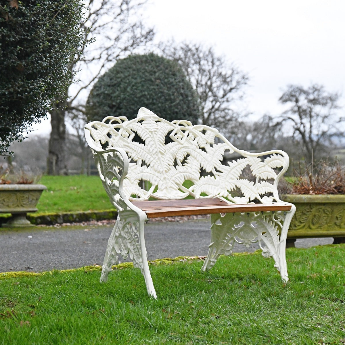 Rochester Two  Seater Bench in Situ 