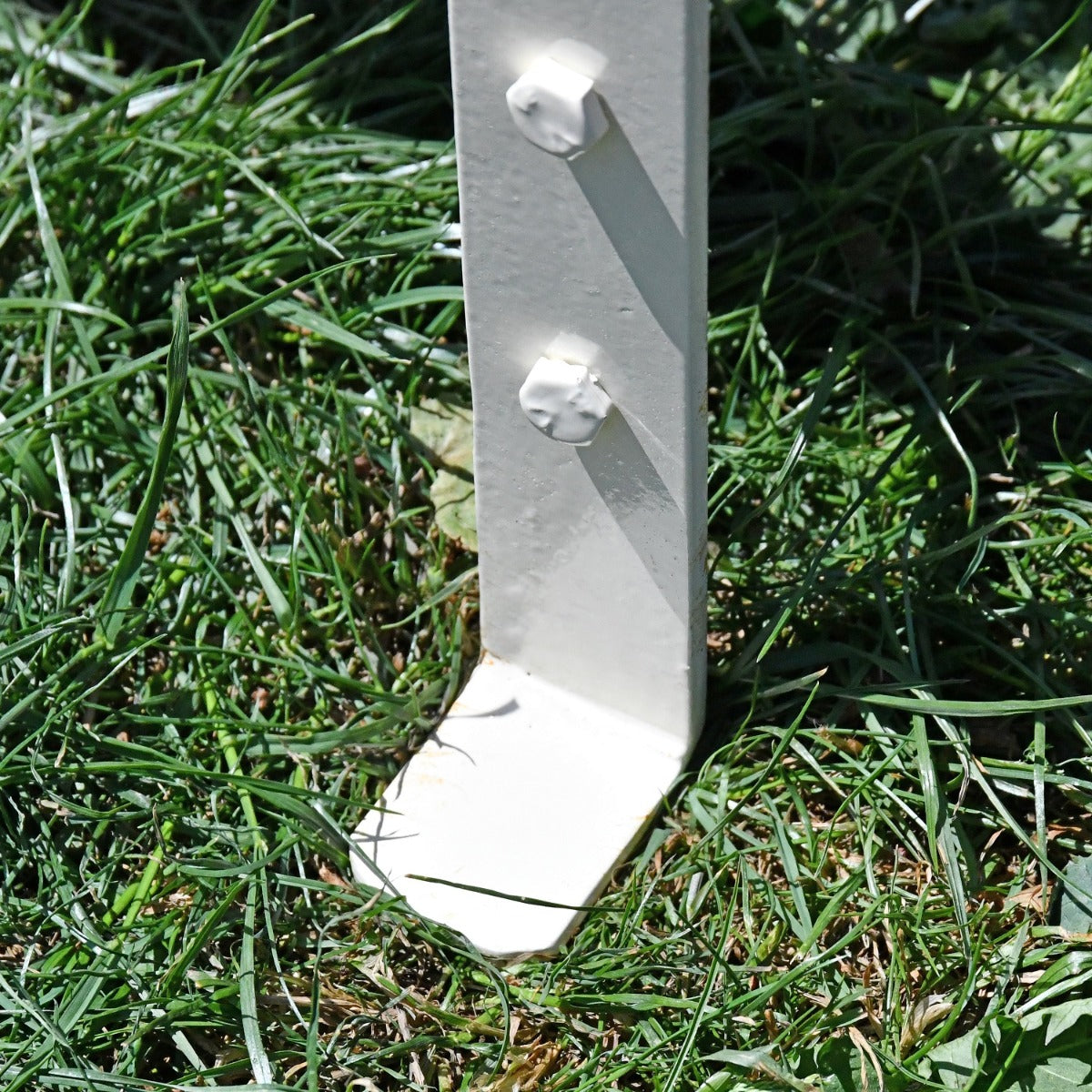 Close up of The Devonshire Garden Bench foot 