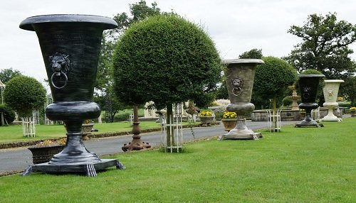 Giant Royal Rochester Garden Urns
