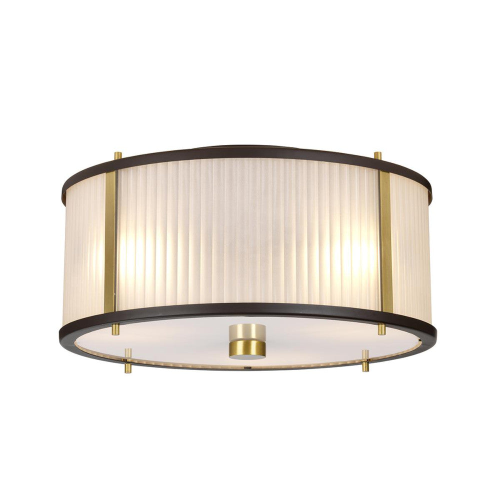 The brass 'Gileston' light at its minimum height 