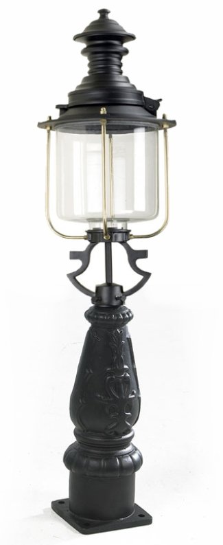 Glass Bollard Pillar Light