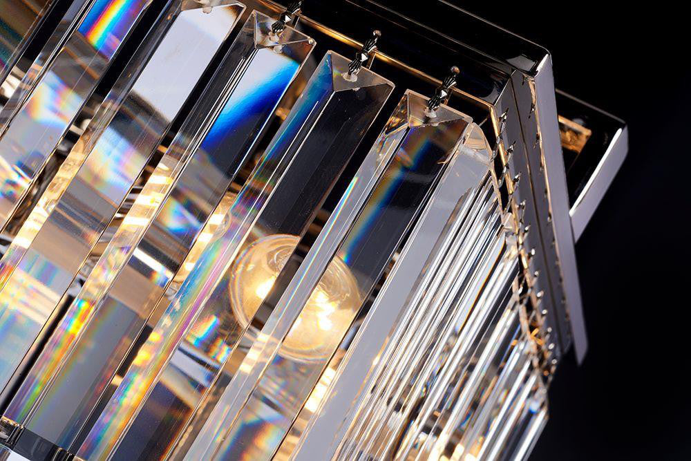 Close up of the crystals
