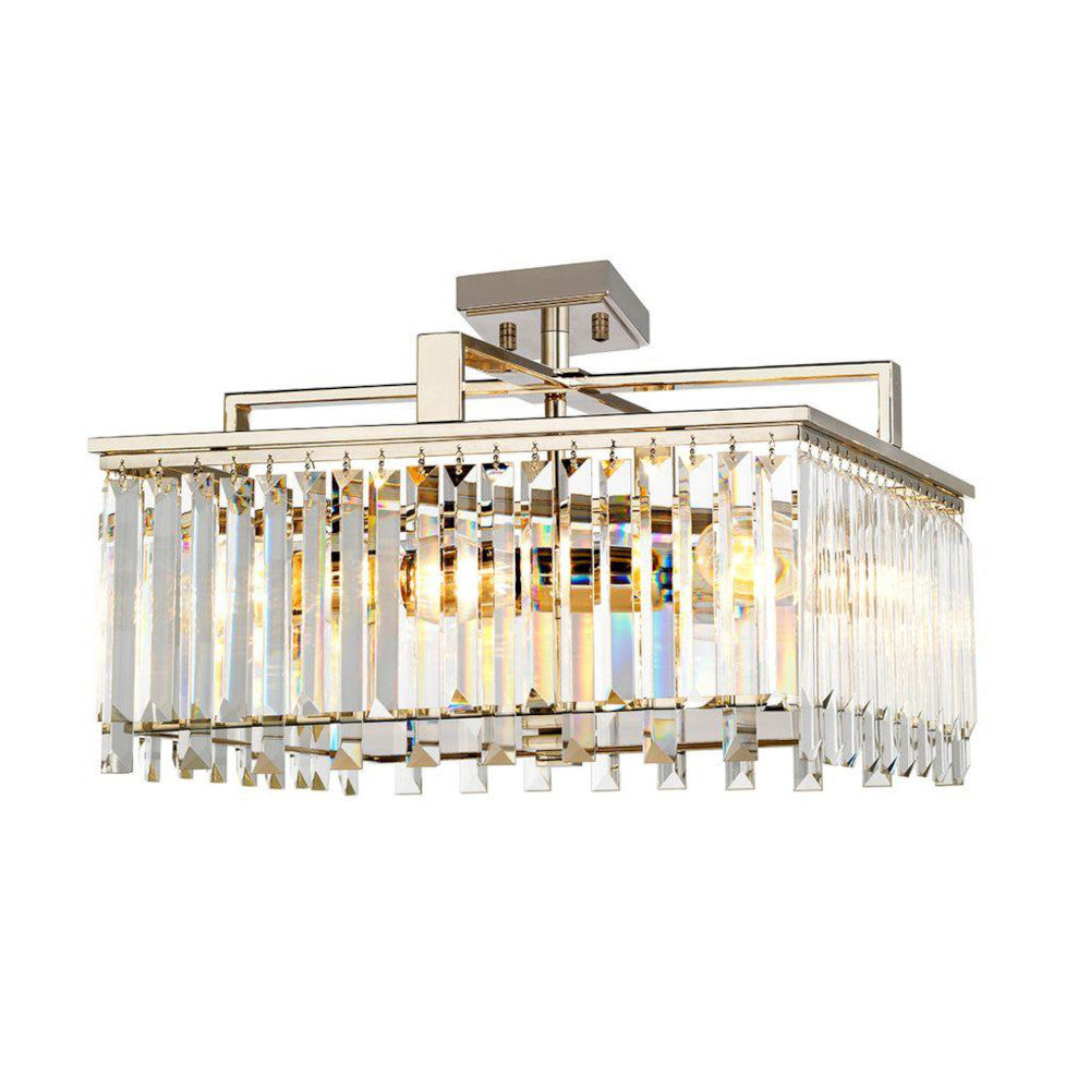 The chandlier at its minium length 