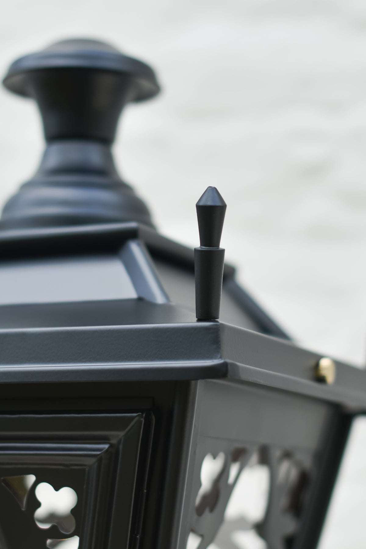 Gothic Lantern with finials