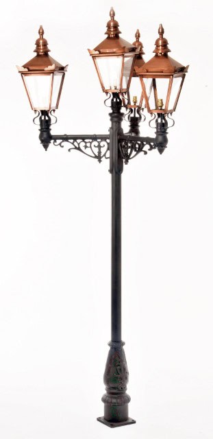 The Grand Estate Copper Lamp Post - thumbnail