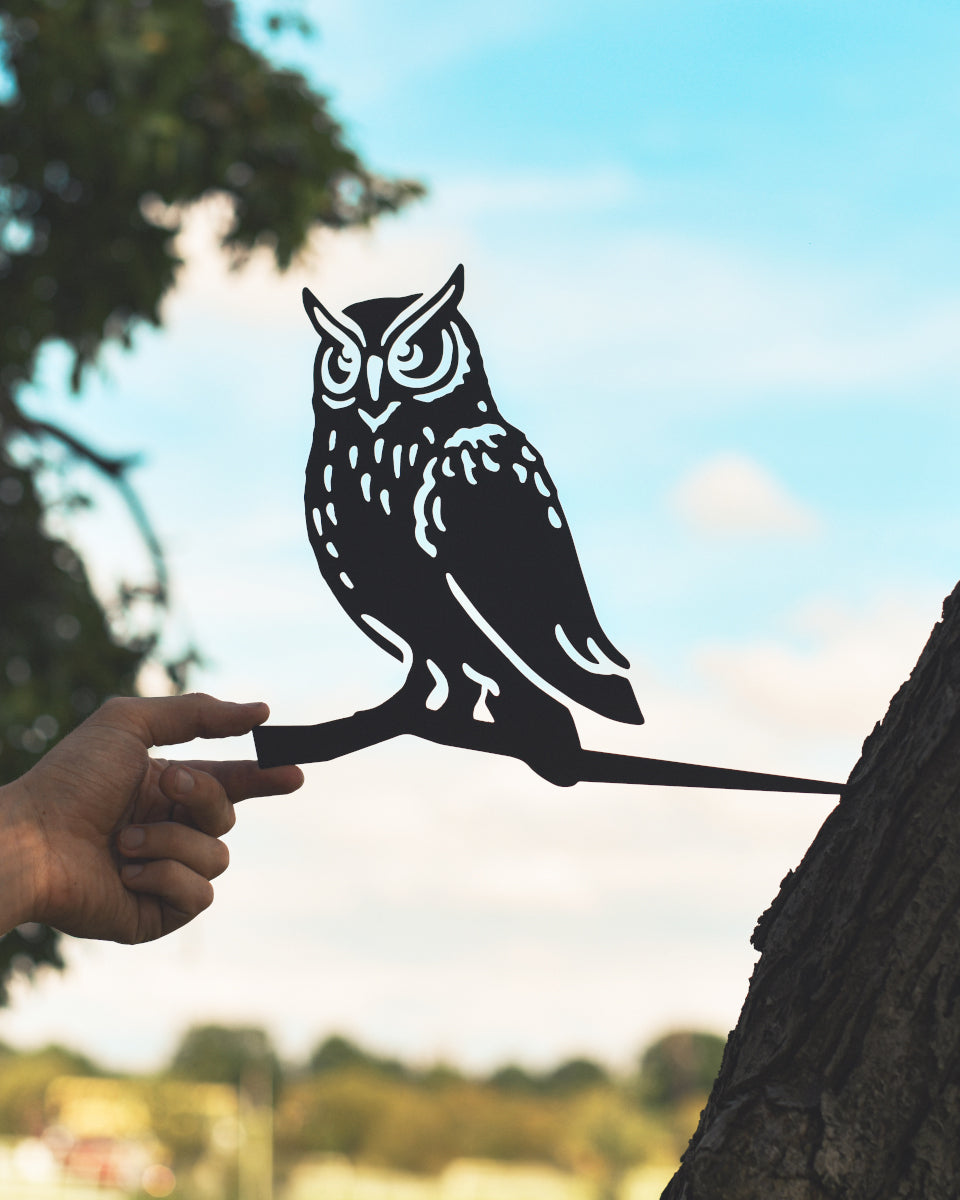 Life size scale of the owl tree spike