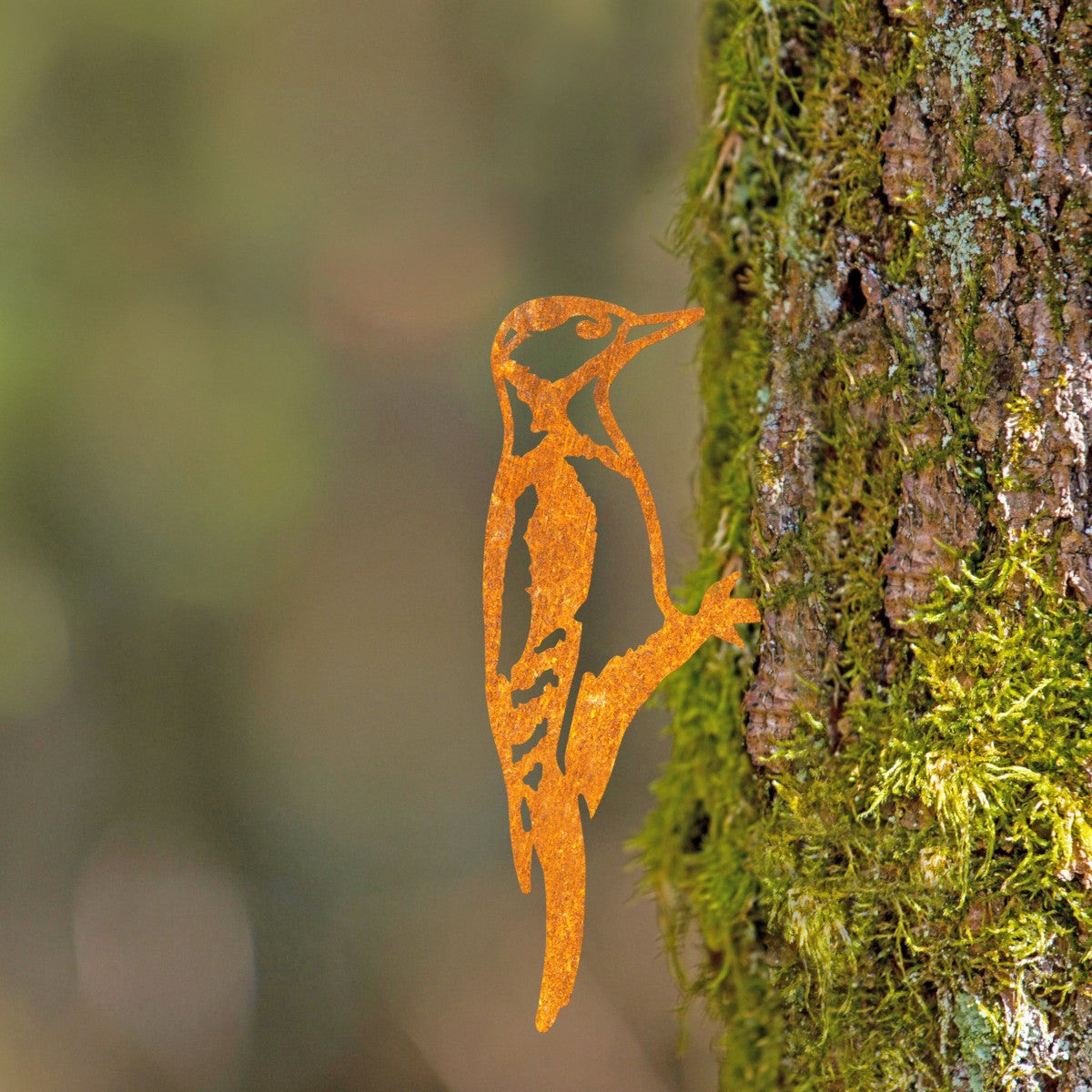  Great Spotted Woodpecker Rustic Tree Spike