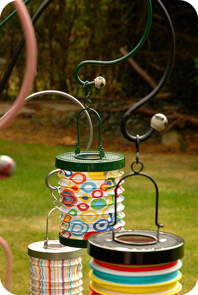 India Green Outdoor Garden Hanging Lanterns