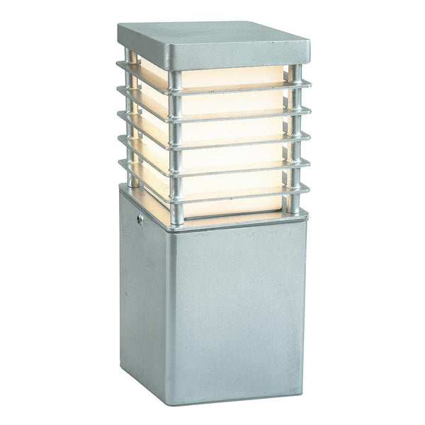 'Haverdal' Galvanised Bollard Light - 26cm