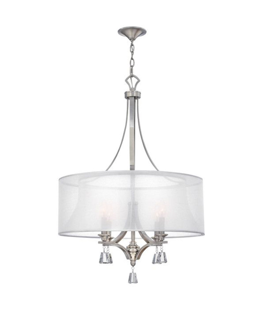 'Hallwood' Four Light Modern Chandelier 