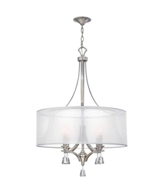 'Hallwood' Four Light Modern Chandelier - thumbnail
