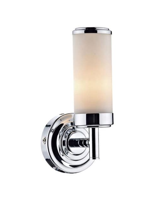 'Hamilton' Polished Chrome Interior Wall Light - thumbnail
