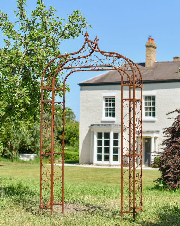 'Hampsfield' Rustic Gothic Inspired Rose Arch