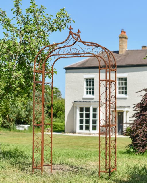 'Hampsfield' Rustic Gothic Inspired Rose Arch - thumbnail