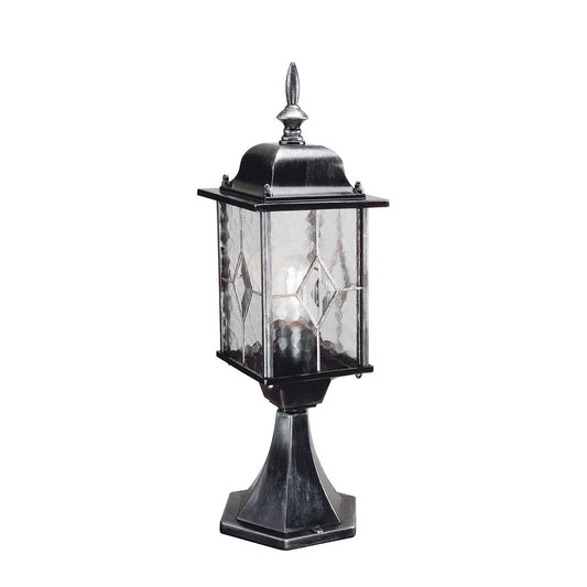 Hand Leaded Victorian Style Pillar Light