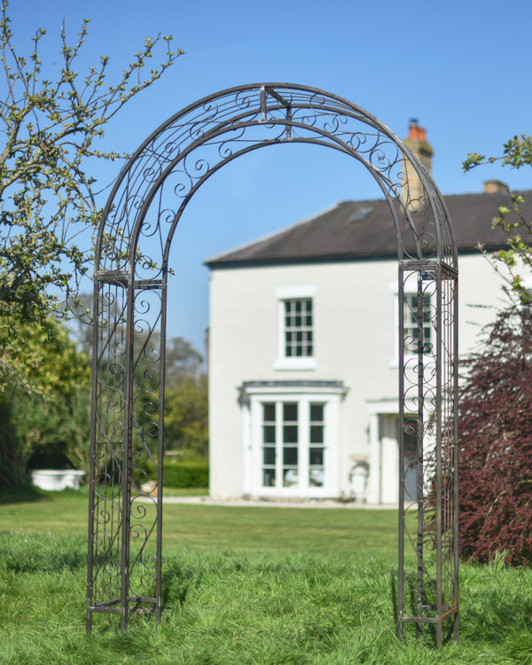 'Handforth' Classical Lacquered Rose Arch