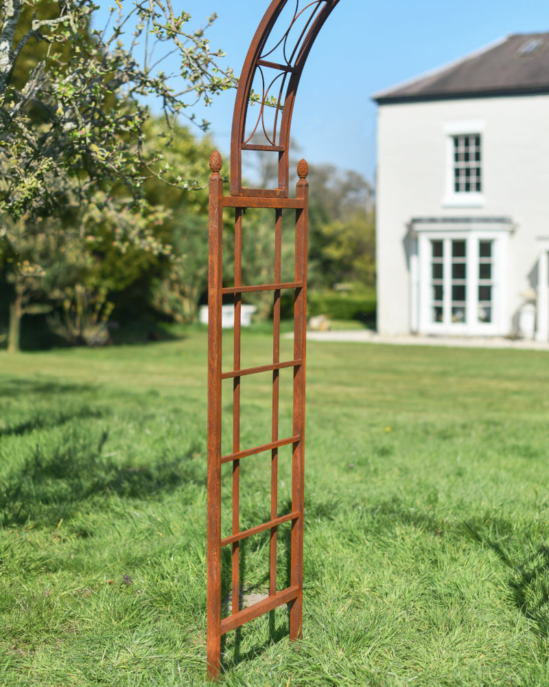 Close up of the ladder frame