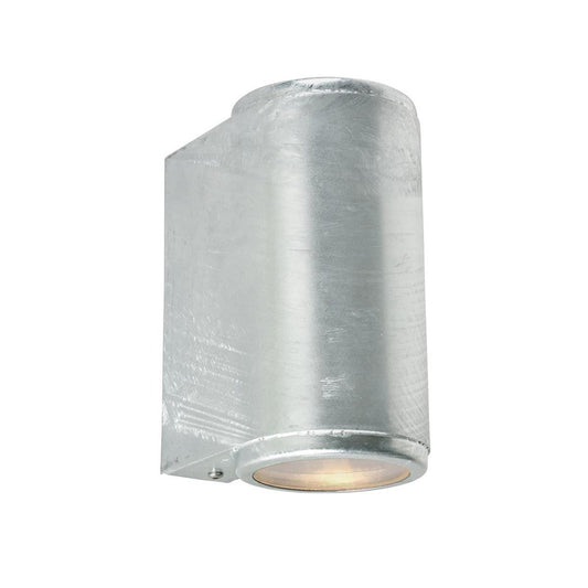 'Headlam' Contemporary Up And Down Galvanised Wall Light