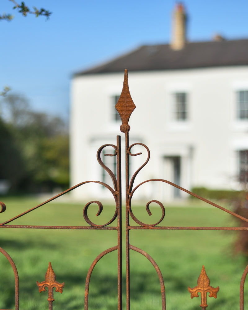 Zoomed in view of the apex of the gate 